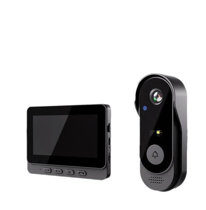 🚪Wireless Doorbell Camera – 1080P, 170° View, Night Vision & IP65 Waterproof 📹📦