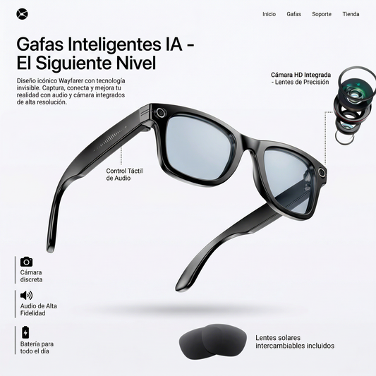 thisPOV AI Smart Camera Glasses