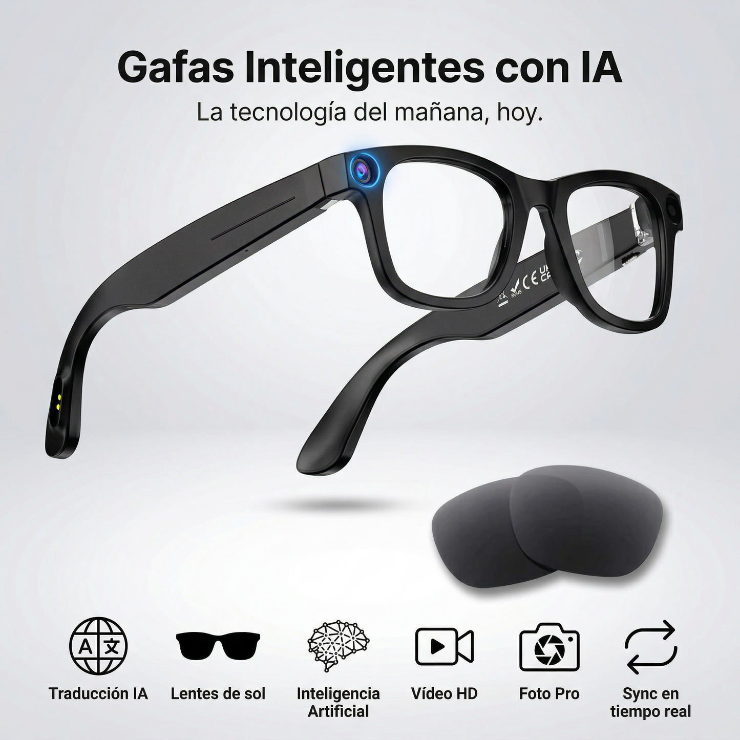 thisPOV AI Smart Camera Glasses