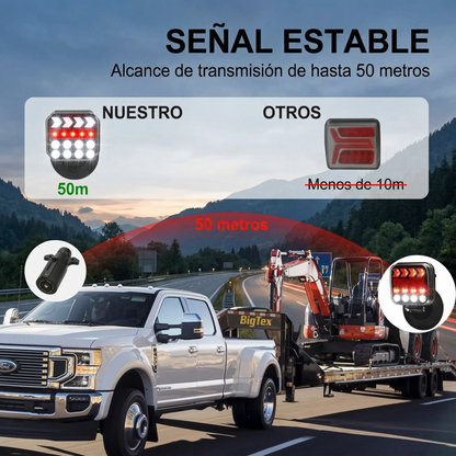 Luces inalámbricas para remolque