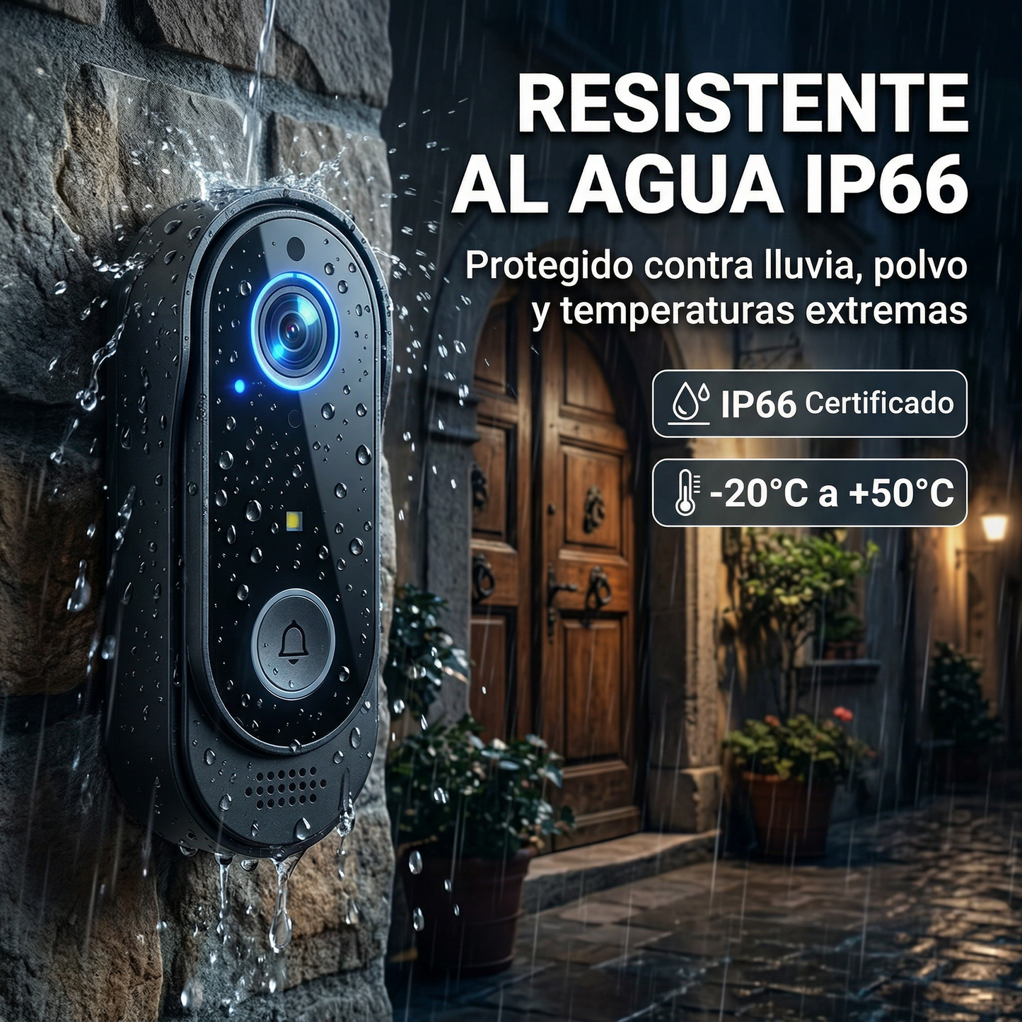 Cámara Timbre Inteligente