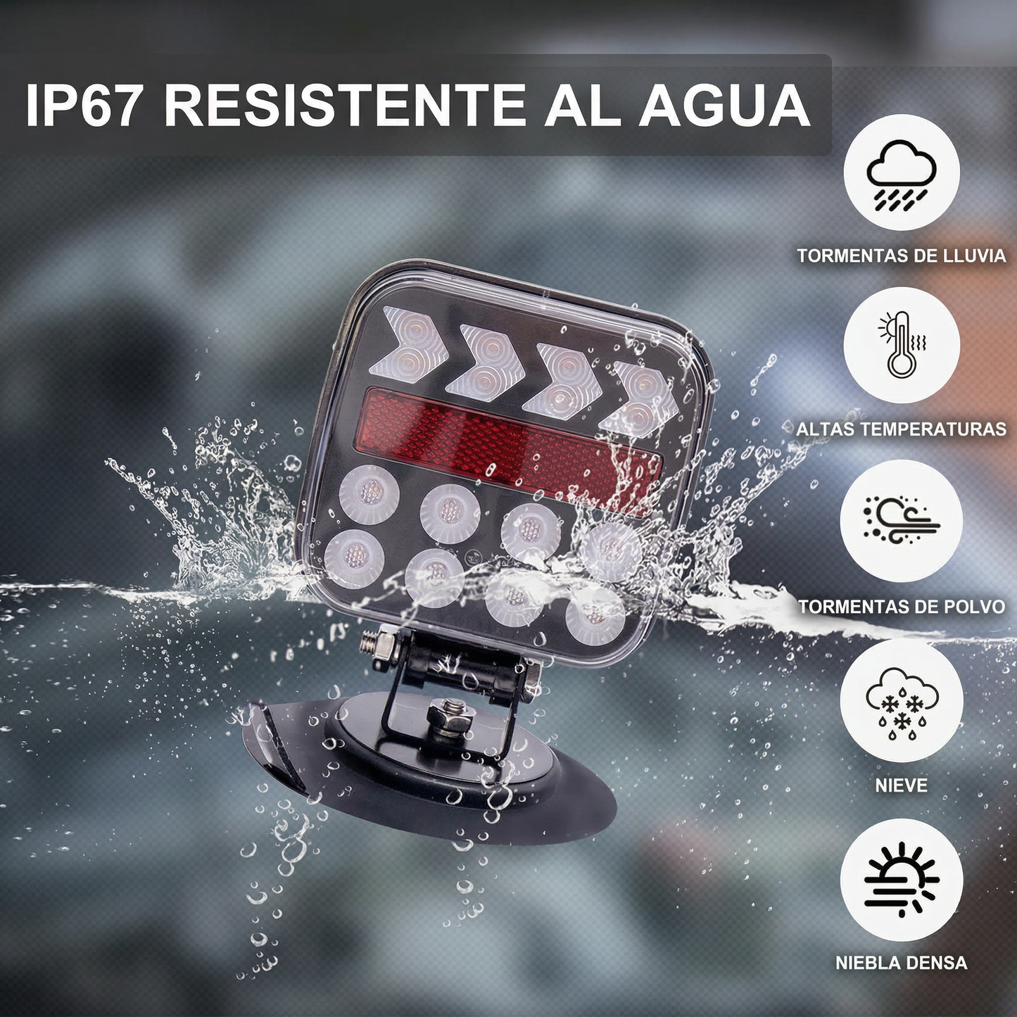Luces inalámbricas para remolque