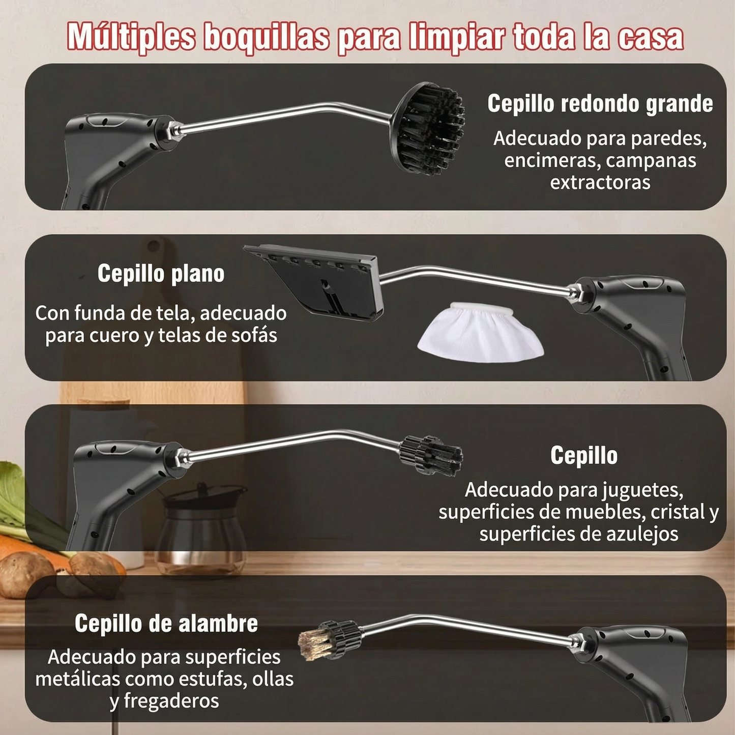 Limpiador a Vapor Portátil