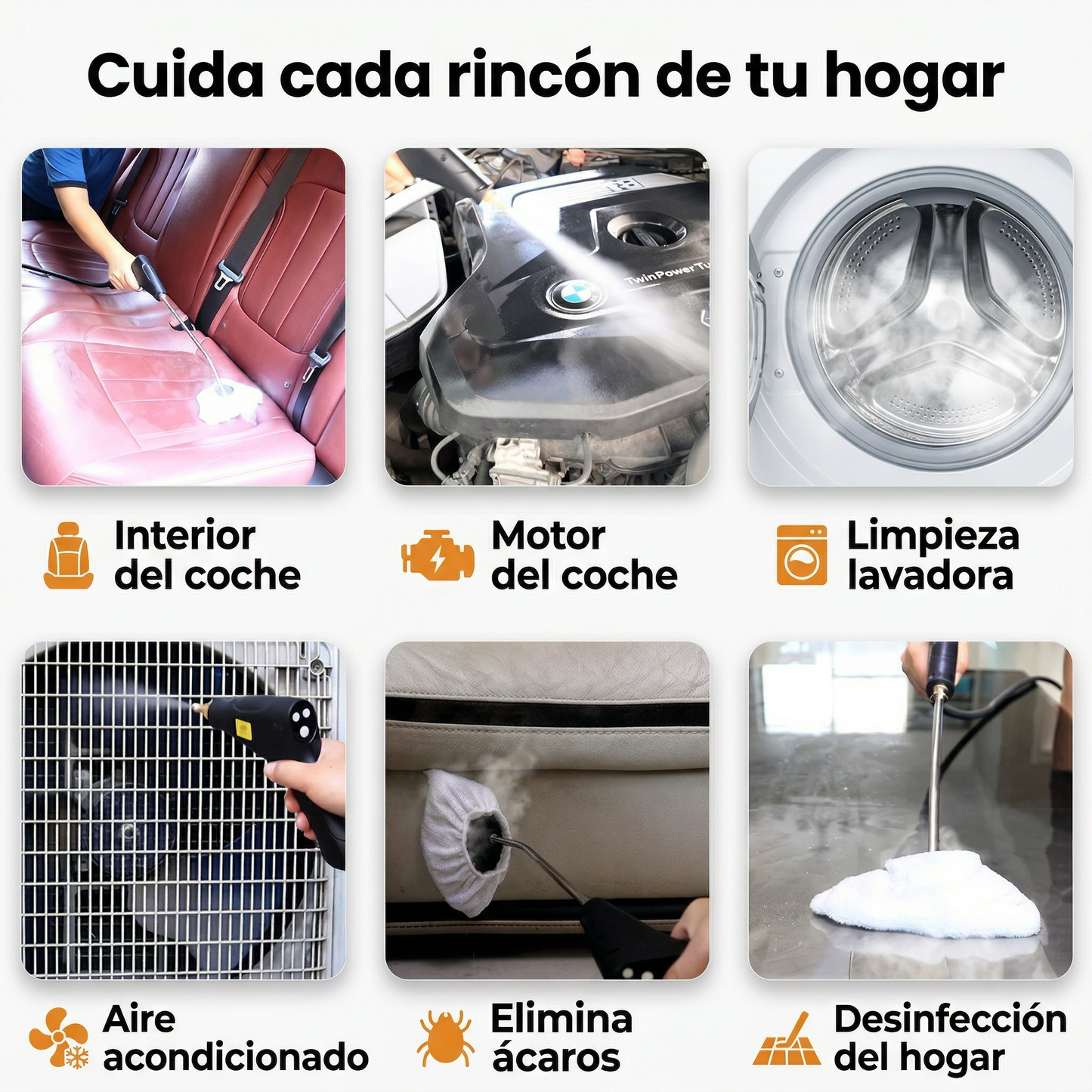 Limpiador a Vapor Portátil