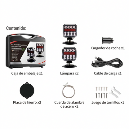 Luces inalámbricas para remolque