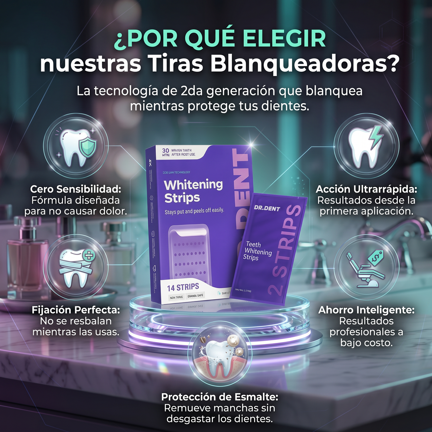 Dientes blancos en 7 días | ¡LLÉVATE 2 AL PRECIO DE 1!